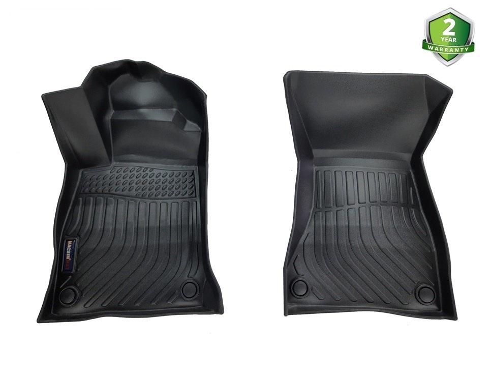 Thảm lót sàn xe ô tô Audi A5/ S5 2008-2017 Nhãn hiệu Macsim chất liệu nhựa TPE cao cấp màu đen