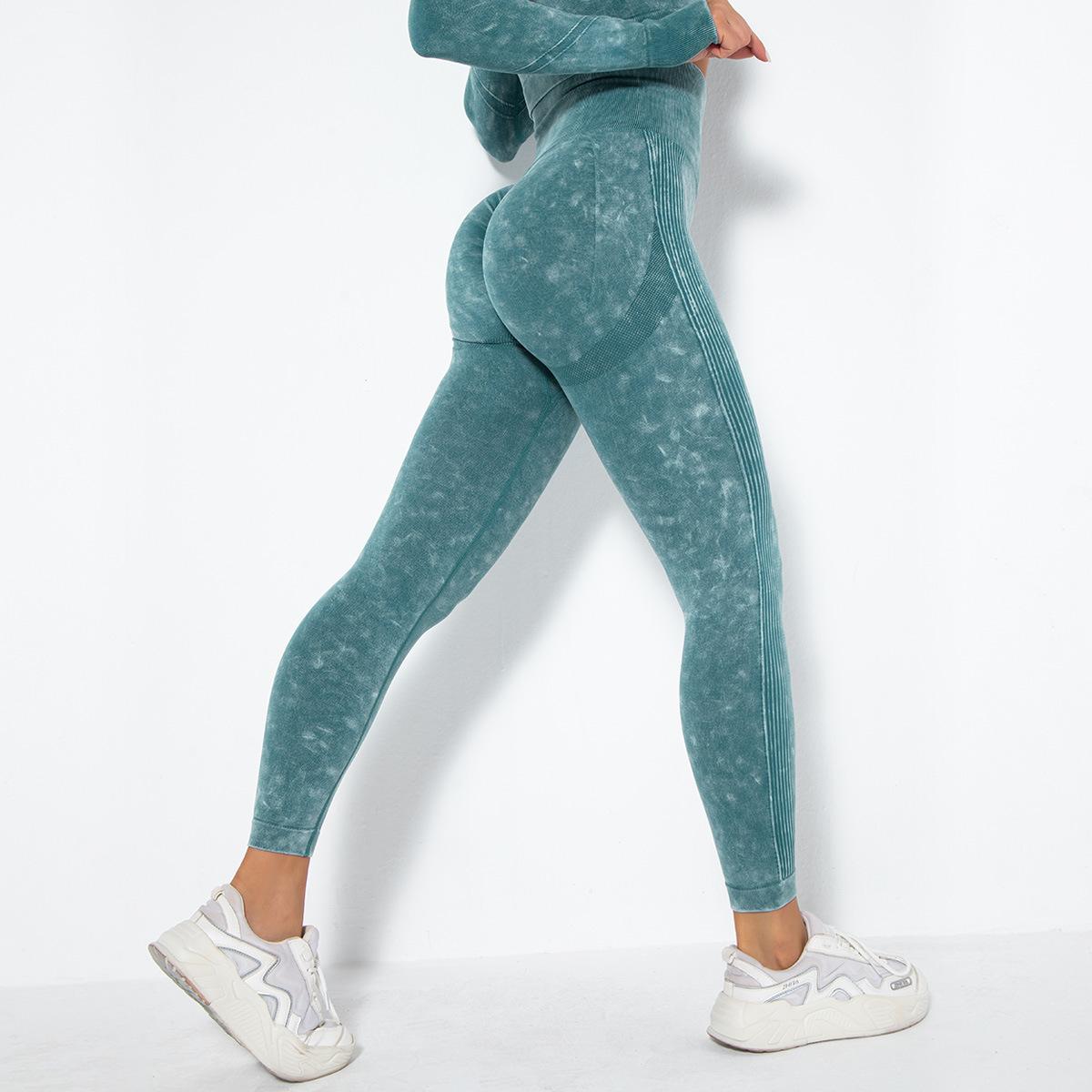 Chiến Lợi Phẩm Scrunch Chạy Liền Mạch Quần Legging Cao Cấp Quần Tập Yoga Nữ Thể Thao Thể Dục Thun Tập GYM Quần Sóc Chống Capris