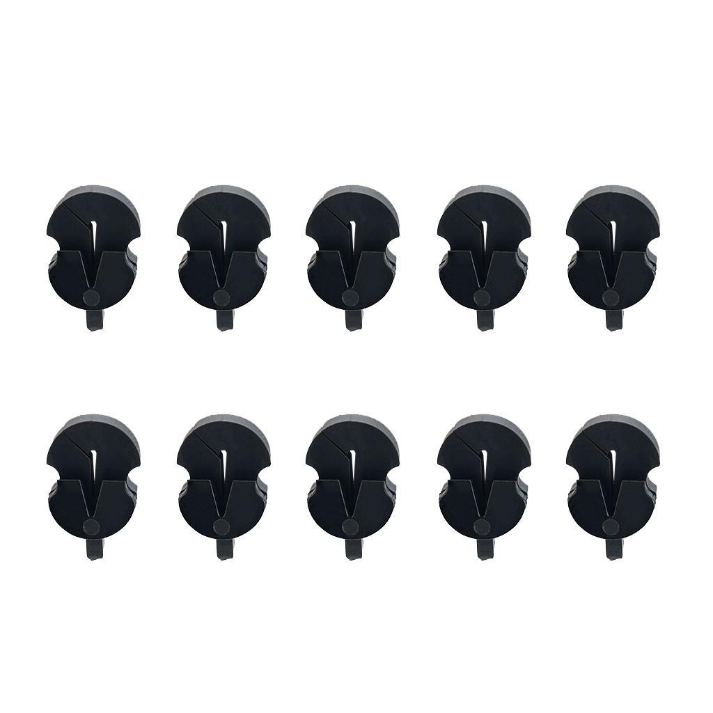 10pcs Rubber Violin Mute   for 1/2 3/4 4/4 Fiddle Training Practicing