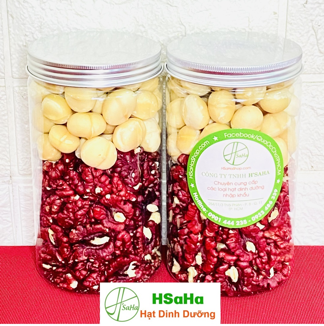 Hạt Dinh Dưỡng Mix 2 loại Tách Vỏ HSaHa Vô Cùng Bổ Dưỡng