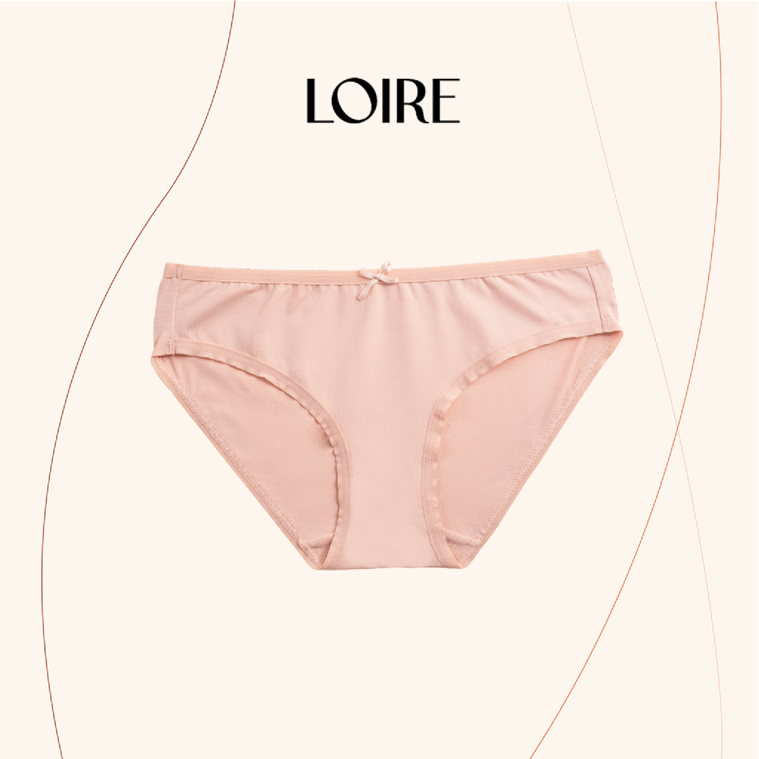 Combo 4 Quần Lót Cotton Thoáng Mịn Loirechic QLBK16