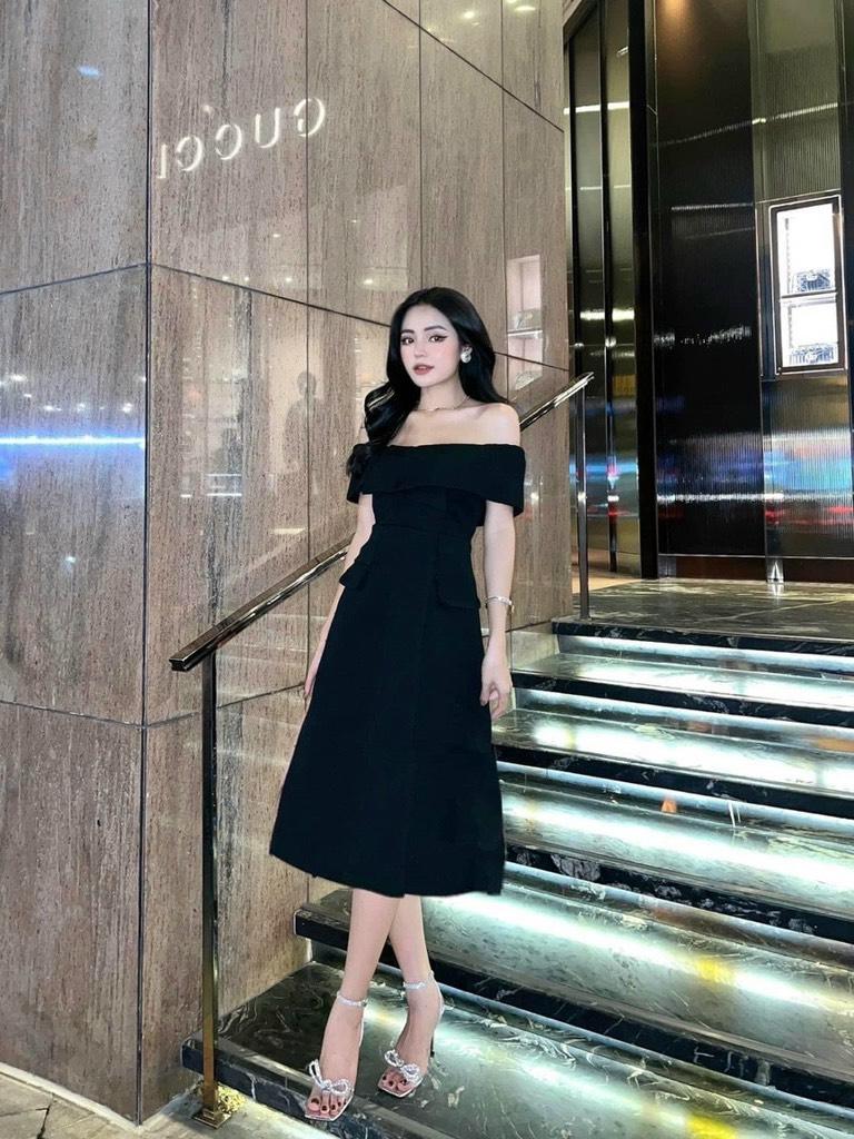 ĐẦM XOÈ BẸT VAI NẮP TÚI