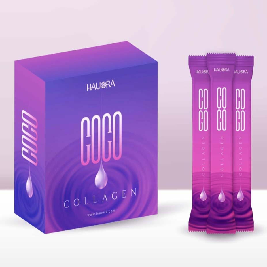 Collagen Thủy Phân Dạng Bột Coco Hauora - Hộp 20 gói