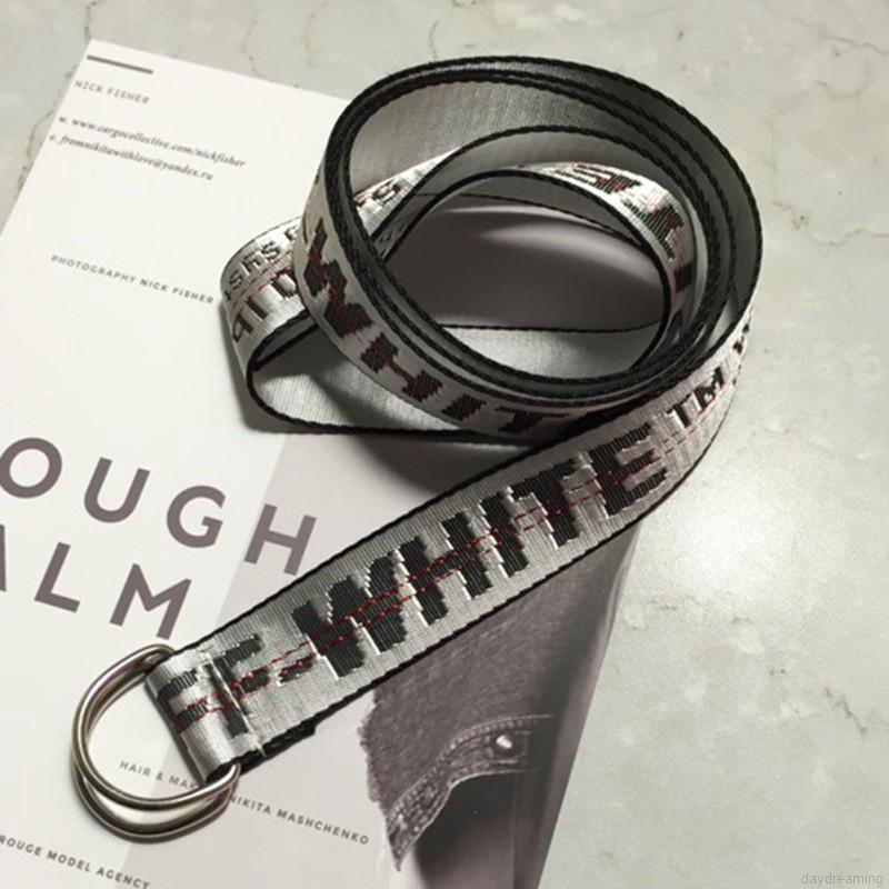 Dây thắt lưng thêu chữ thời trang