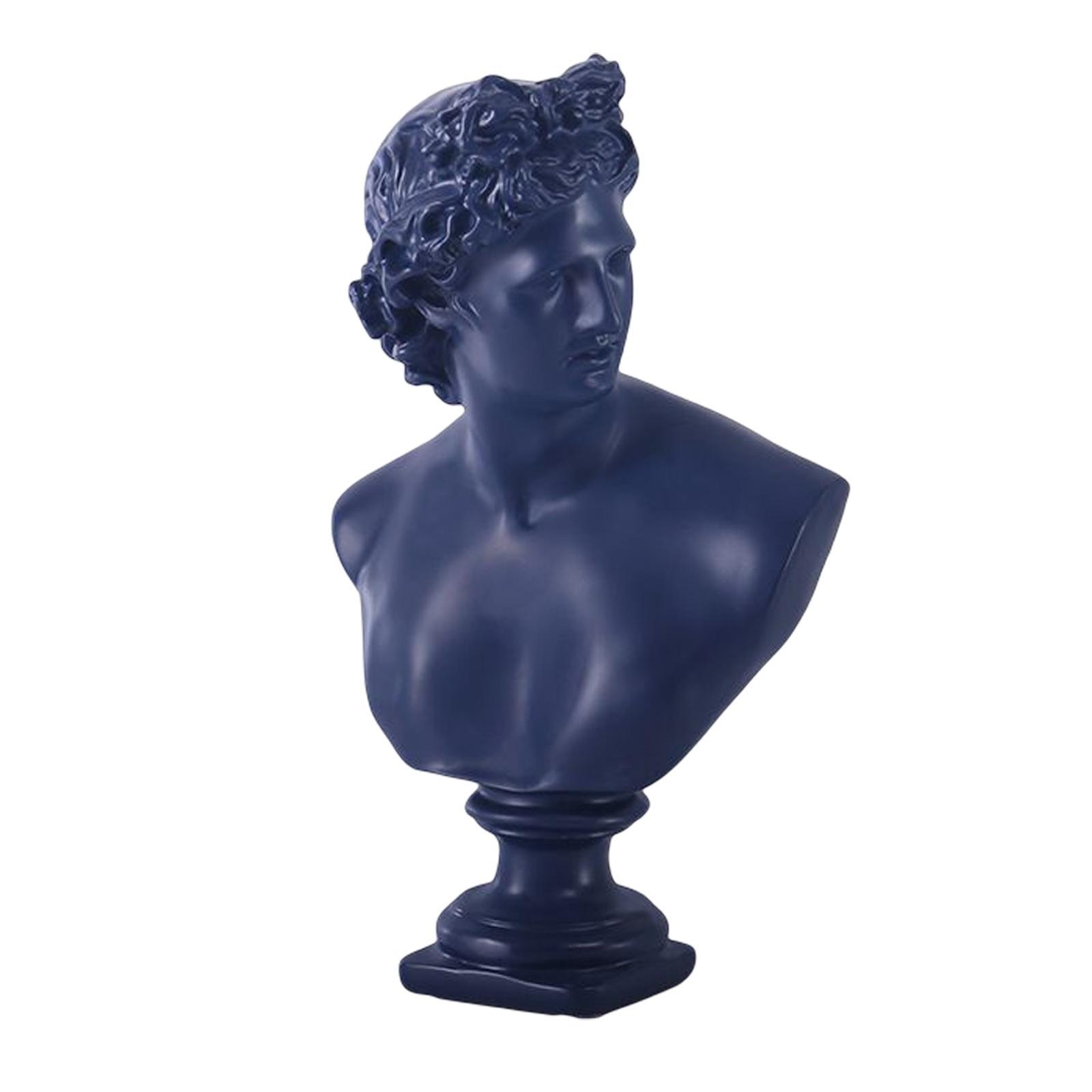 Desktop Goddess Sculpture Sketch Model Figurine Statue Shelf White