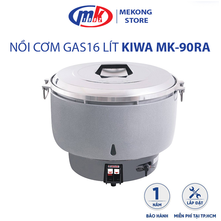 Nồi cơm gas Kiwa MK-90RA 16 lít_ chính hãng Mekong