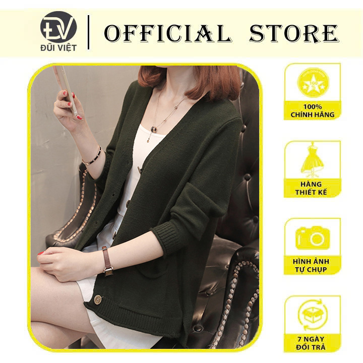 Áo cardigan nữ dịu dàng, dày dặn ấm áp, đáng yêu , nhẹ nhàng Ak15