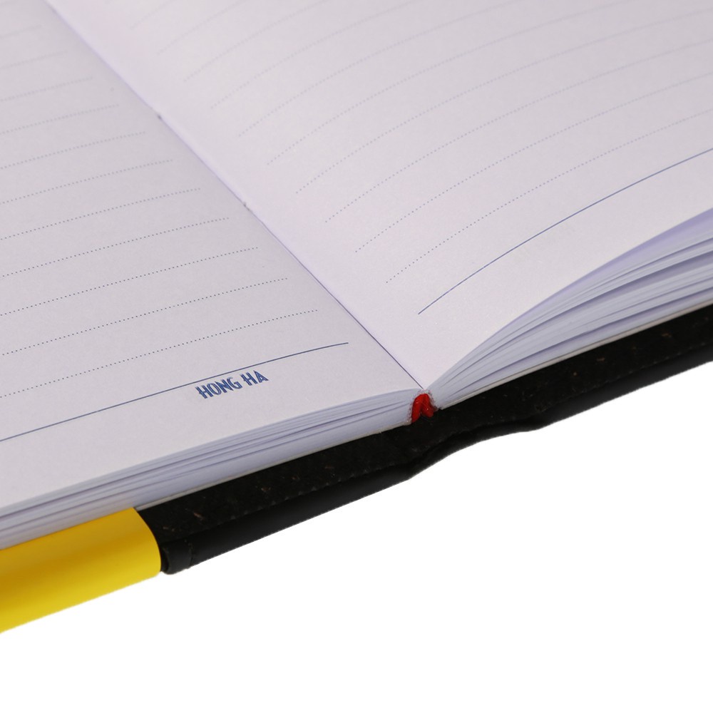 Sổ Lịch Da 200 trang A5 HH Edition Daily Book 2846 Chất liệu giấy cao cấp, viết không cợn, không nhòe, không thấm mực sang trang sau, tốt cho người sử dụng