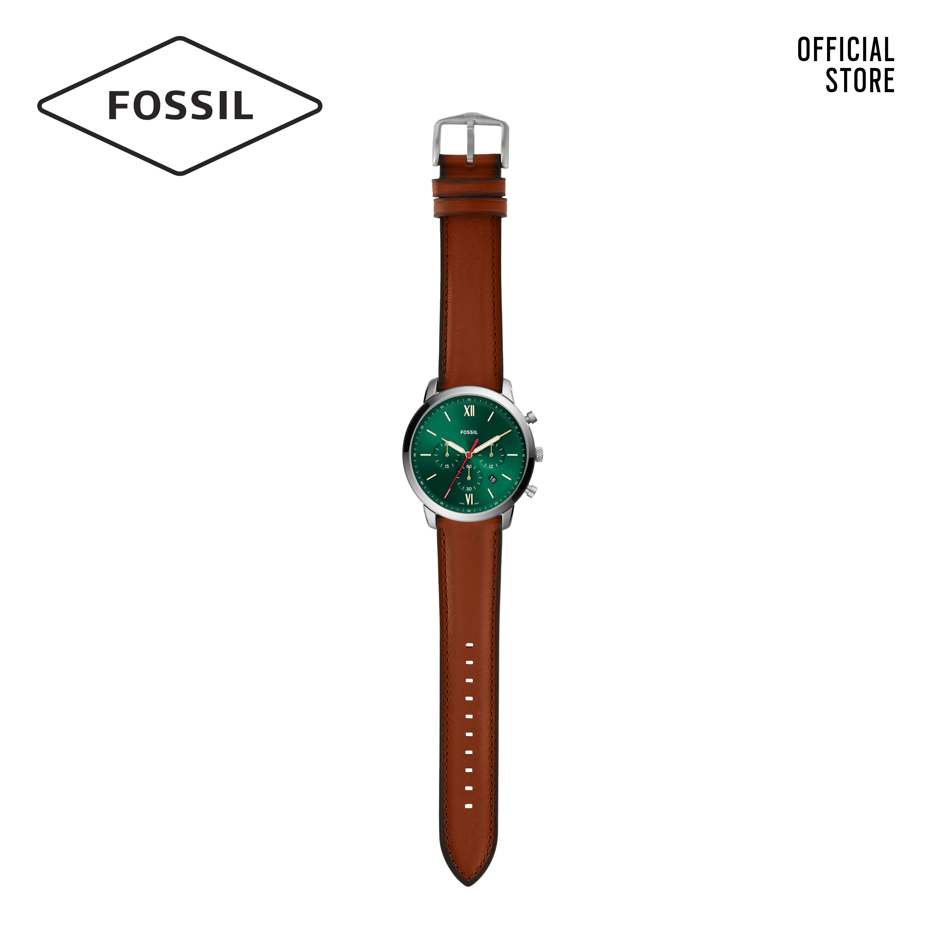 Đồng hồ nam Fossil Neutra dây da FS5735 - màu nâu