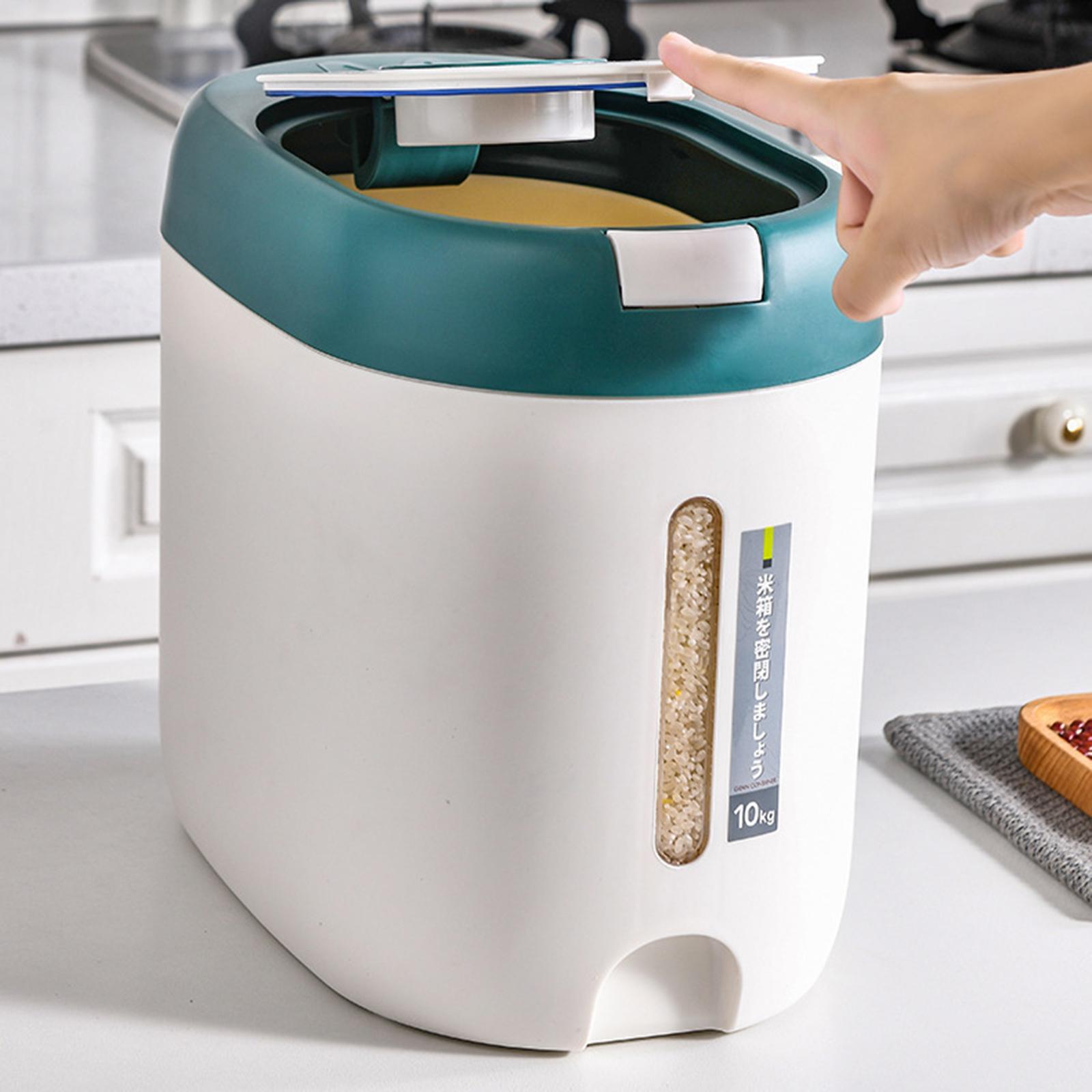 2x Insect-Proof Rice Bucket Household Multipurpose for Kitchen Container