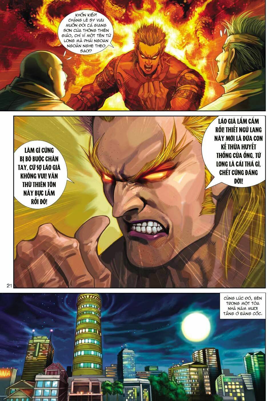 tân tác long hổ môn chapter 350 21