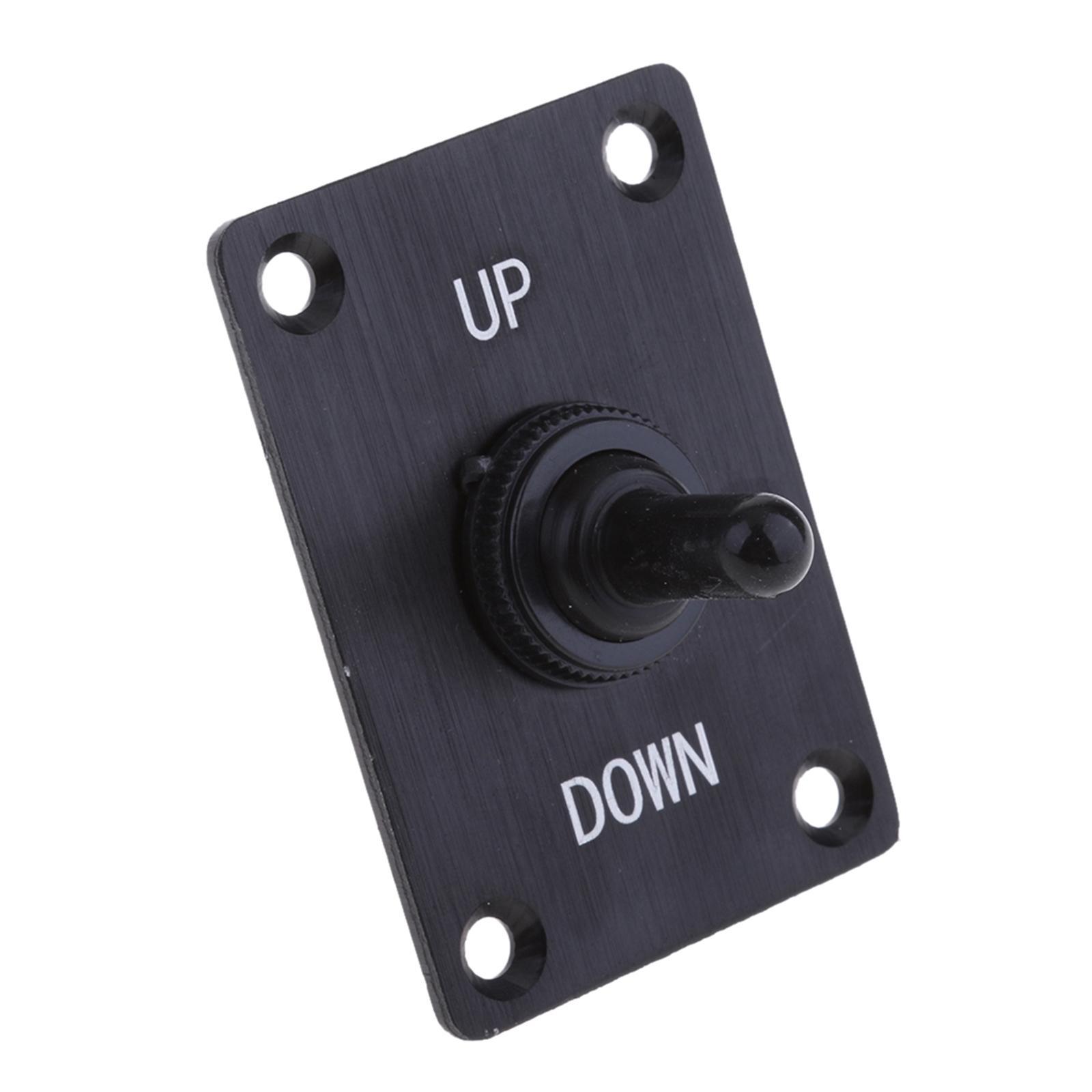 4pcs Boat 3 Pin Up Down On/  Momentary Toggle Switch Panel 12V 15A