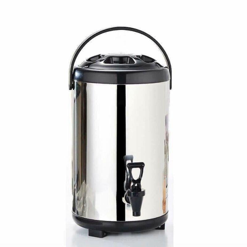 Bình ủ trà sữa 3 lớp-inox 304 giữ nhiệt nóng lạnh cực tốt 6l8l 10l 12l-bình đá inox