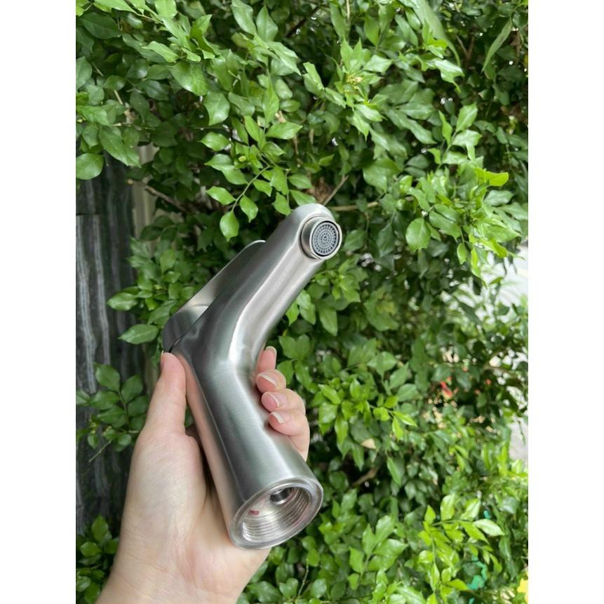 VÒI LAVABO RỬA MẶT NÓNG LẠNH INOX