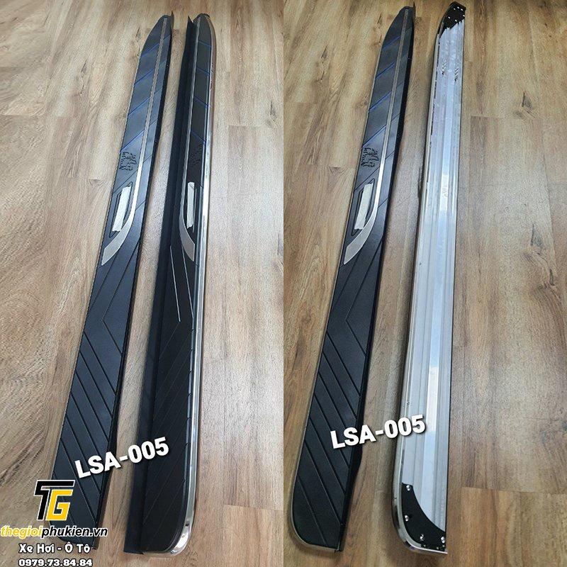 Bậc, Bệ bước chân Vinfast Lux SA2.0 - Mẫu Inox tráng gương