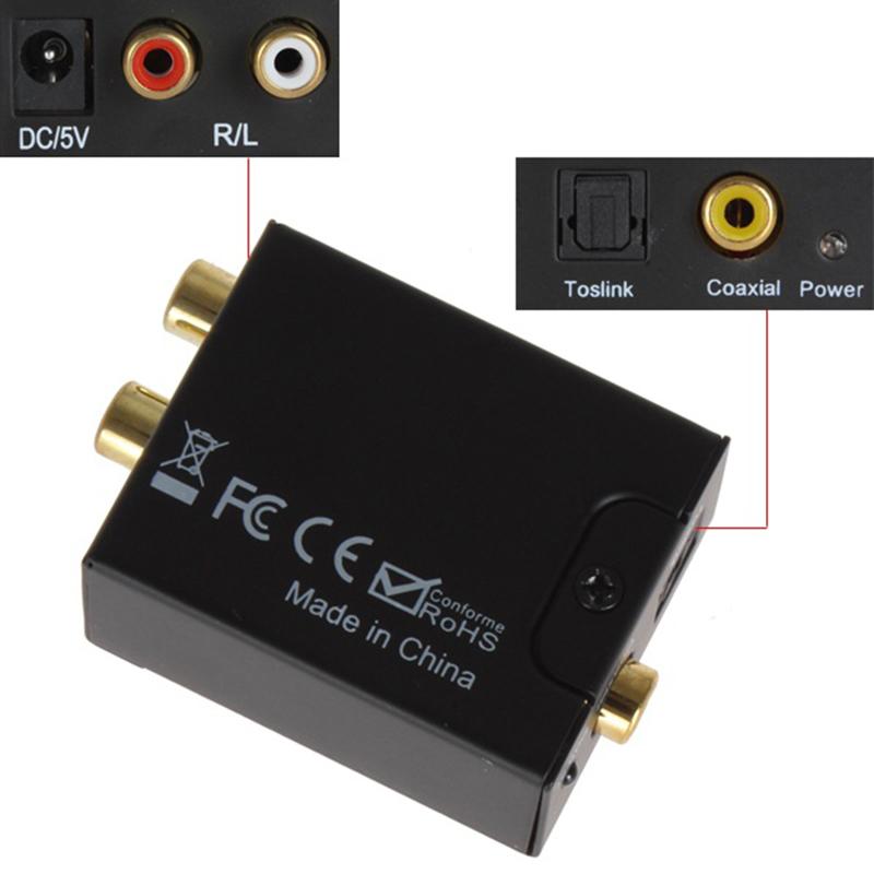 Bộ chuyển đổi bộ chuyển đổi âm thanh đồng trục Digital Digital to Analog Audio Audio 3.5mm