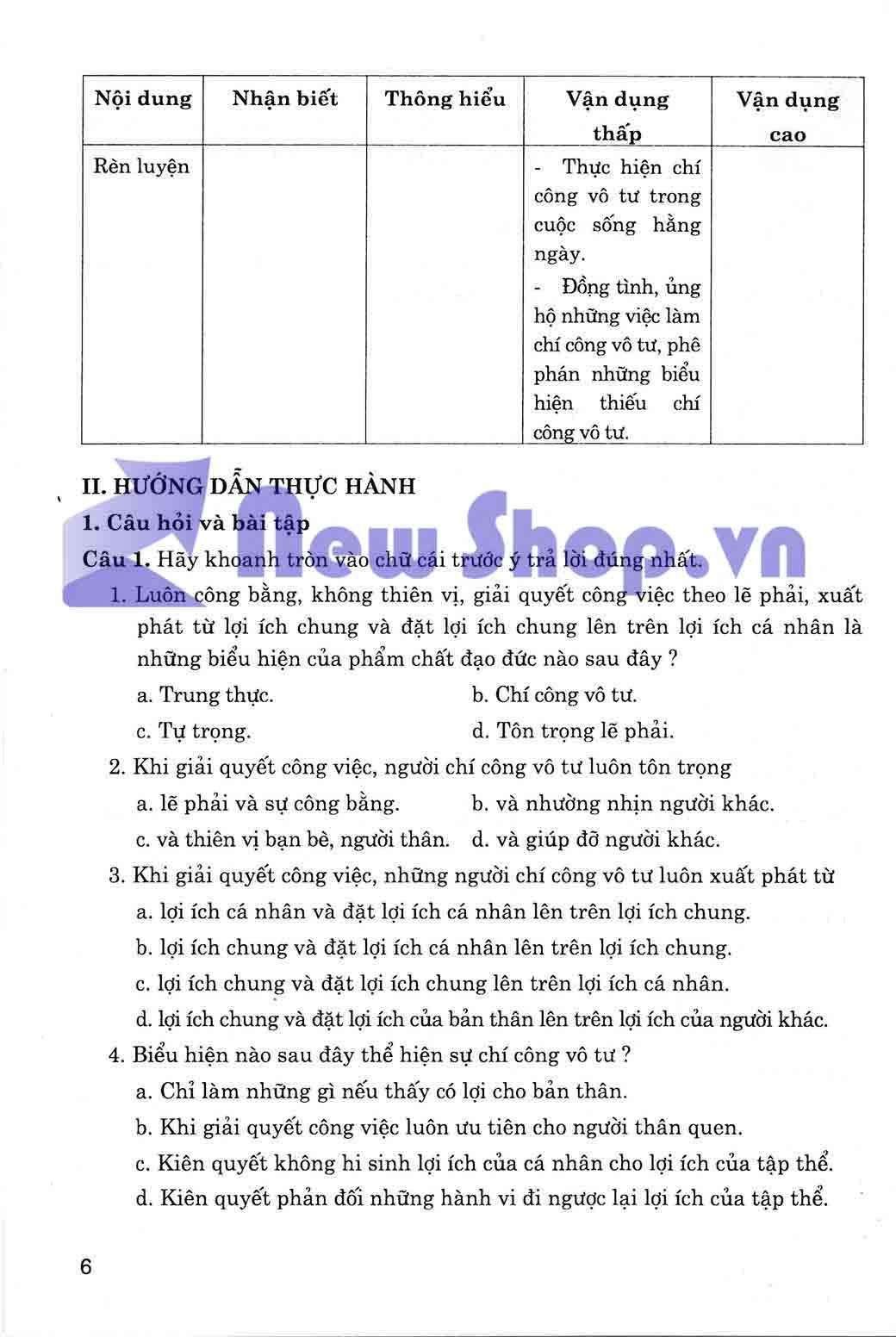 Kiểm Tra Đánh Giá Giáo Dục Công Dân 9 (HA)