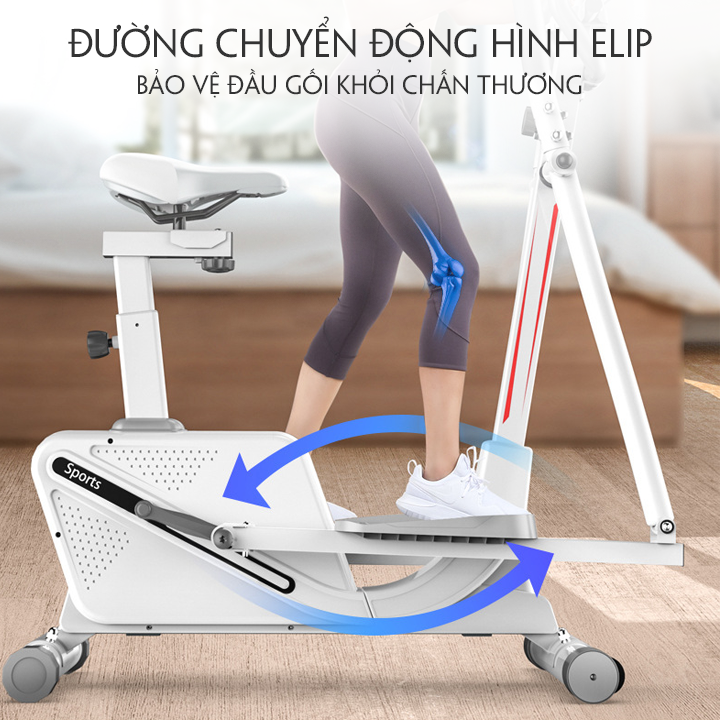 Xe đạp tập thể dục toàn thân ,Xe Đạp Tập Thể Dục Trong Nhà , Xe đạp đa năng ,Khung thép bền bỉ, sơn tĩnh điện , Bảo hành 5 năm