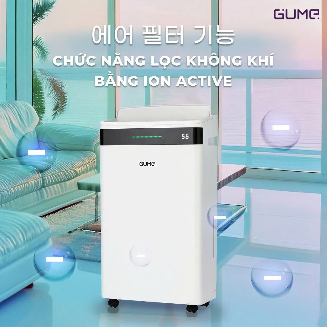Máy Hút Ẩm Đa Năng Gume GM-8999 Hàng chính hãng