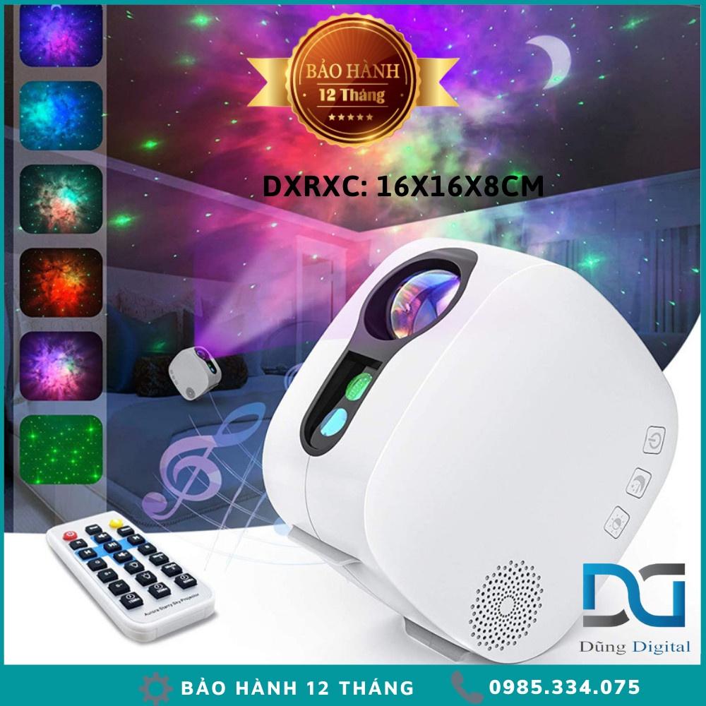 Đèn Laser Thiên Hà V2 Chiếu Bầu Trời Sao Galaxy Kết Hợp Loa Bluetooth Dùng Cho Phòng Ngủ Phòng Bay