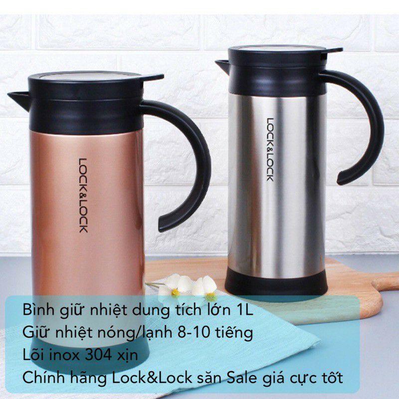 Bình Giữ Nhiệt Cao Cấp Đựng Cafe Dung Tích 1 lít LHC1444 (cam kết hàng chính hãng)