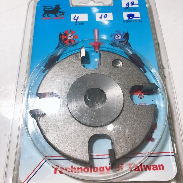 Lưỡi phay gỗ 4 cánh 10ly tròn