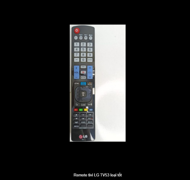 Remote tivi  TV53 loại tốt hàng chính hãng