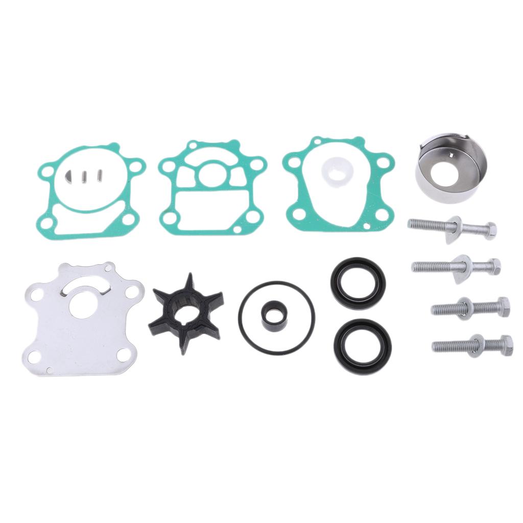 Aftermarket Water Pump Impeller Repair Kit for Yamaha 6CJ-W0078-00-00