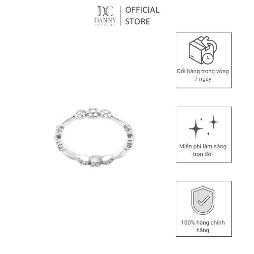 Nhẫn Nữ Danny Jewelry Bạc 925 Xi Rhodium NY102