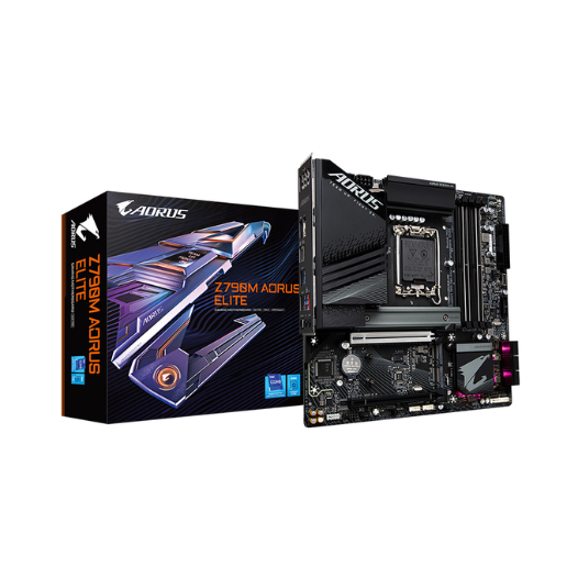 Mainboard Gigabyte Z790M AORUS ELITE (Intel Z790, Socket LGA1700, Micro ATX, 4 khe RAM DDR5) - Hàng Chính Hãng