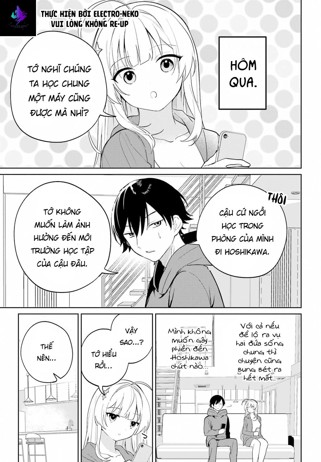 sau khi chuyển sang học online, tôi đành phải chuyển sang sống chung với cô nàng xinh đẹp nhất lớp chapter 4 10