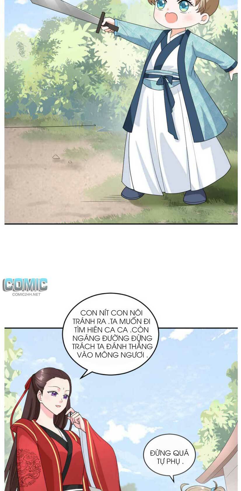 manh bảo đột kích: mami cha con đâu ? chapter 86 8