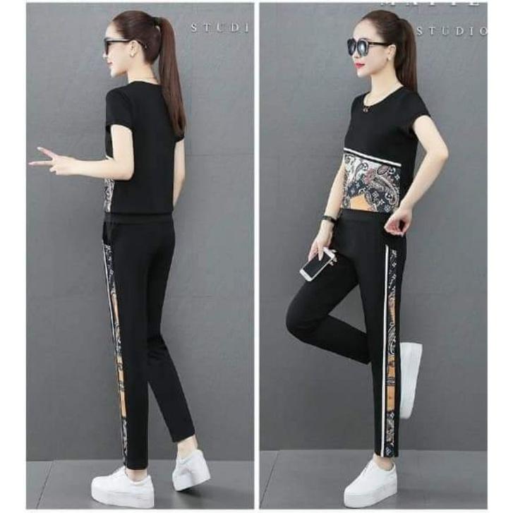 SÉT BỘ THỂ THAO PHỐI HỌA TIẾT