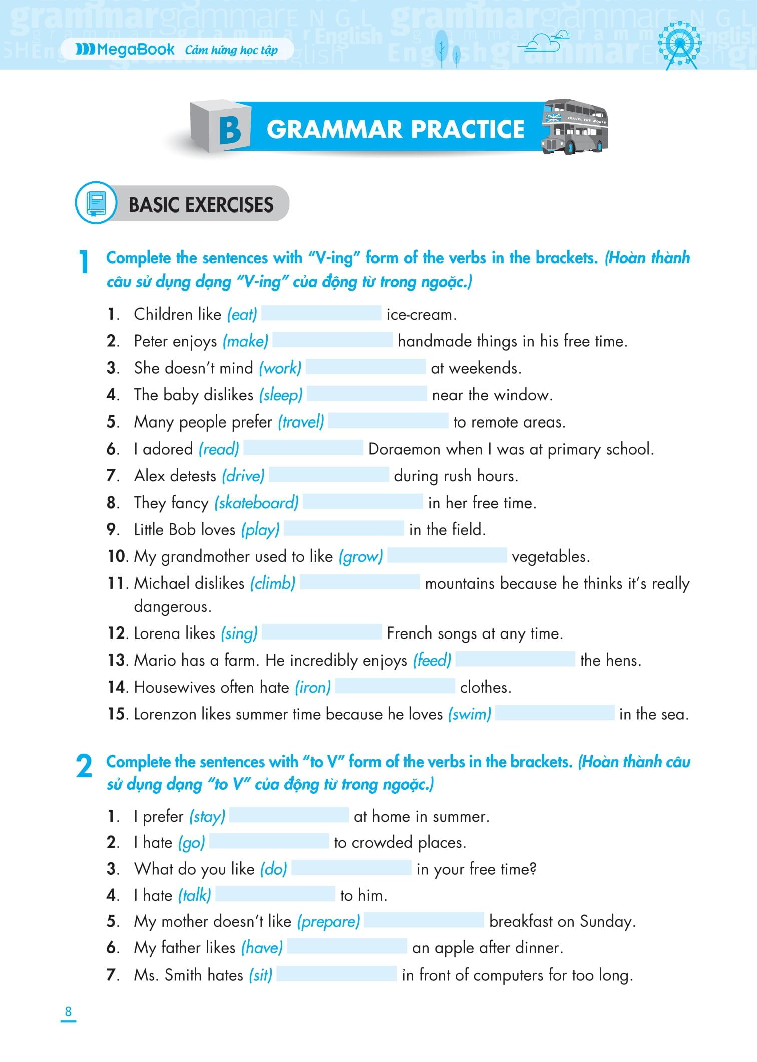 Ngữ Pháp Tiếng Anh Nâng Cao 8 - Tập 1 (Theo Chương Trình Giáo Dục Global Success)