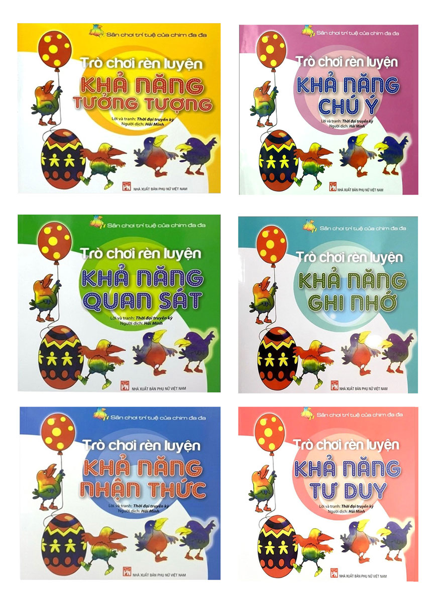 Combo Sân Chơi Trí Tuệ Của Chim Đa Đa (Bộ 6 Cuốn) - HA