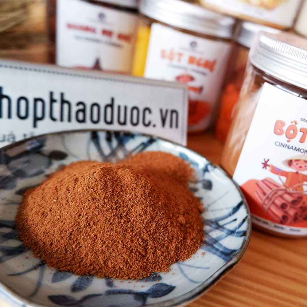 Bột Quế Sấy Lạnh 100g Shopthaoduoc - Bột Gừng Nguyên Chất 100%