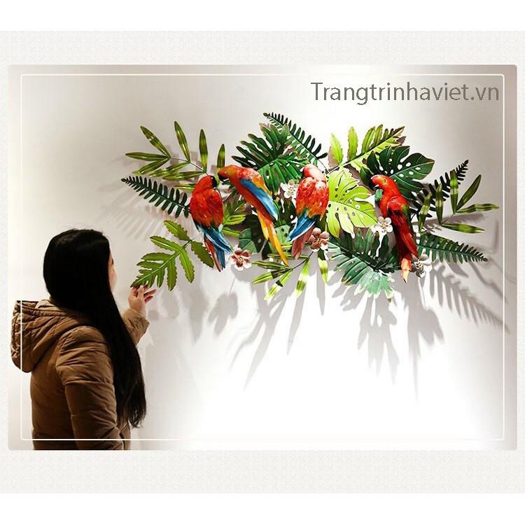 Tranh Sắt Treo Tường Trang Trí Nghệ Thuật Decor Phong Cách Mới Họa Tiết Ngôi Nhà Hạnh Phúc HH-1034