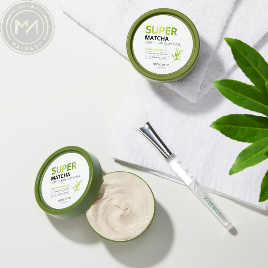 Mặt nạ dưỡng da Some By Mi Super Matcha Pore Clean Clay Mask 100g