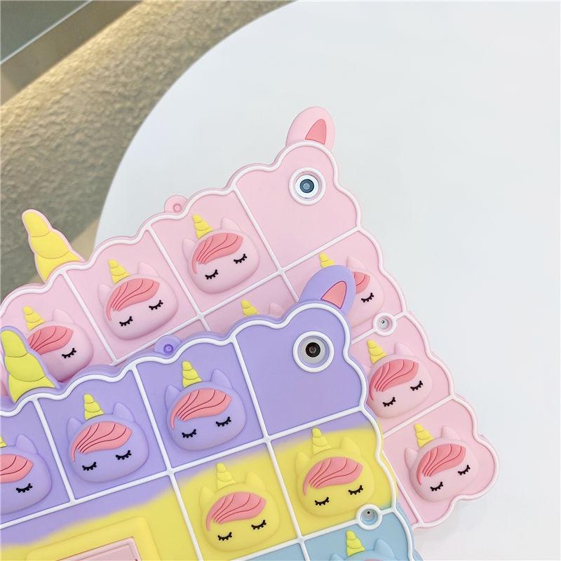 Ốp máy tính bảng silicon mềm hình kỳ lân cho Samsung Galaxy Tab A7 10.4 2020 SM-T500 T505