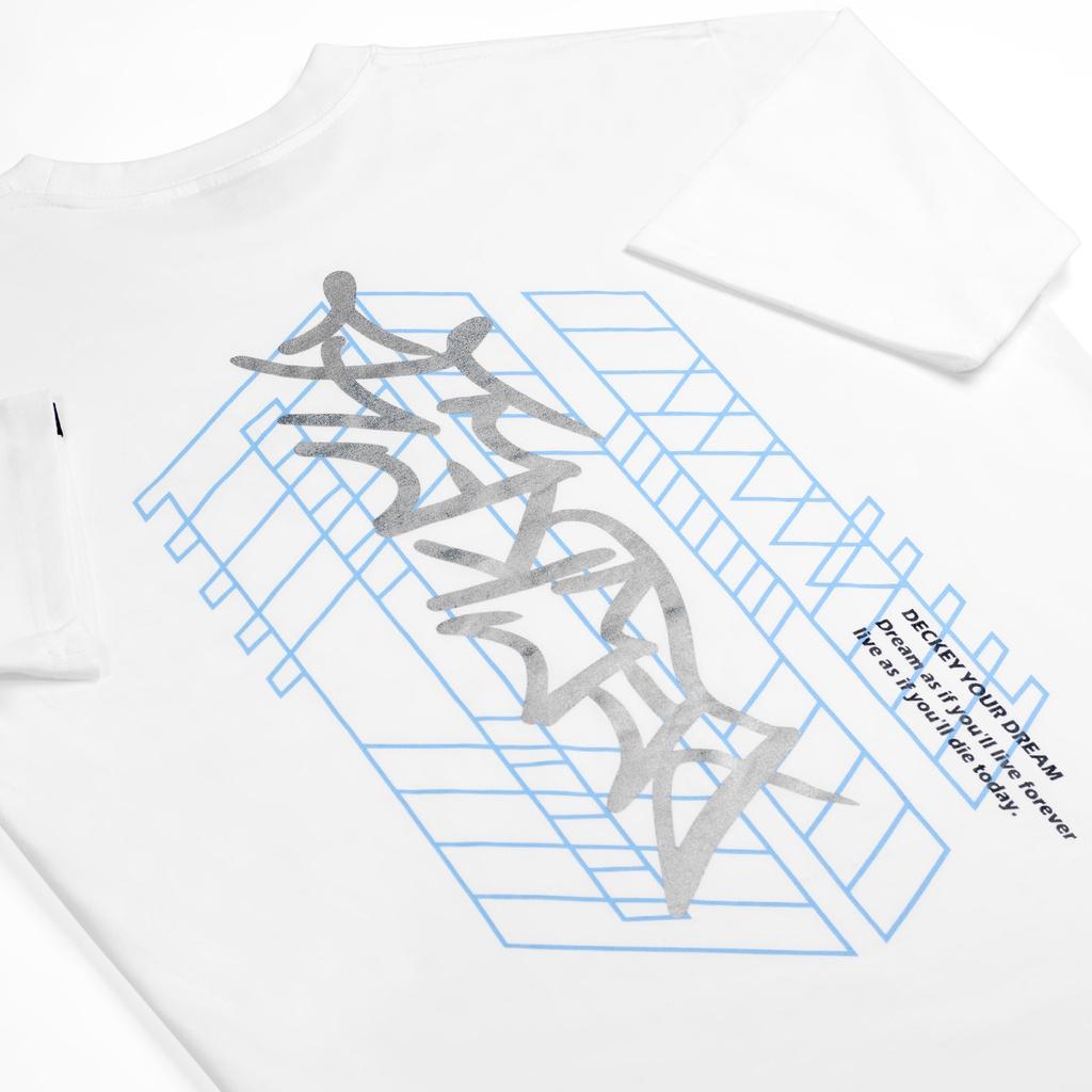 Áo Thun Cotton Unisex Nam Nữ Form Rộng DECKEY GRAFFITY