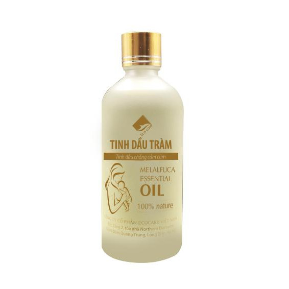 Tinh dầu Tràm Gió chống cảm cúm, kháng khuẩn thương hiệu Ecocare (chai 100ML))