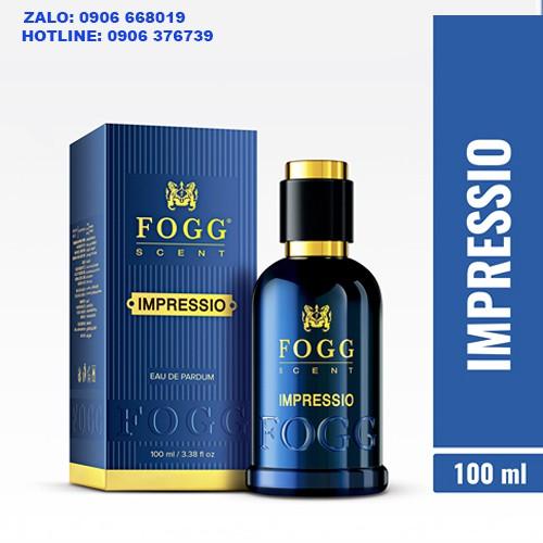 NƯỚC HOA DÀNH CHO NAM FOGG IMPRESSIO 100ML NHẬP KHẨU DUBAI