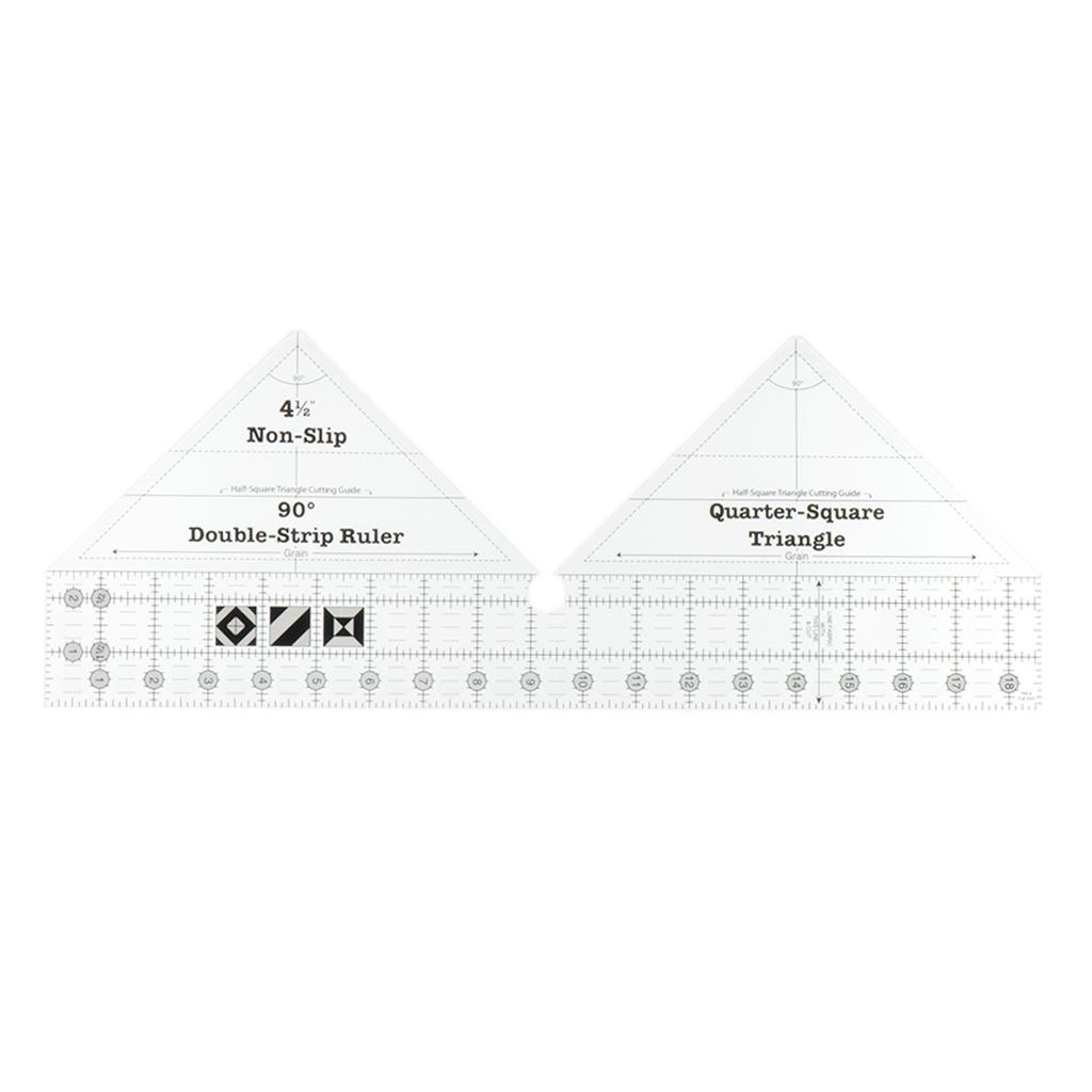 Đa Năng Quilting Thước May Miếng Dán Tiêu Bản Đường May Cắt