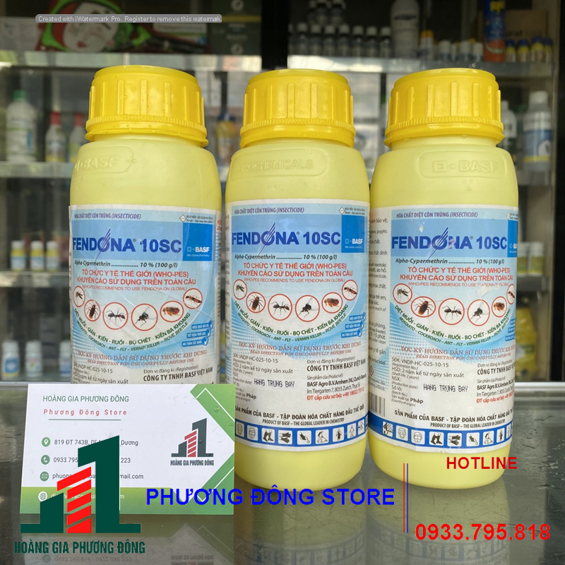 Thuốc diệt muỗi Fendona 10sc _1 lít