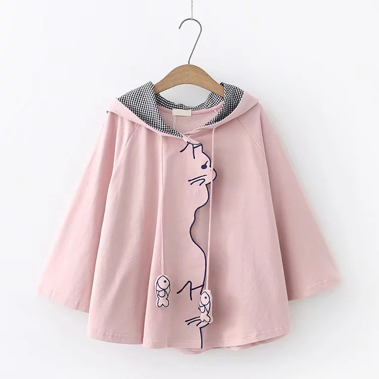 Áo Khoác Nữ Cánh Dơi Cute