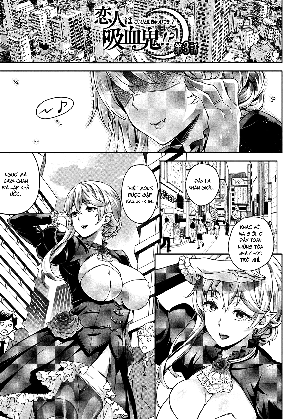 bạn gái tôi là ma cà rồng chapter 3 2