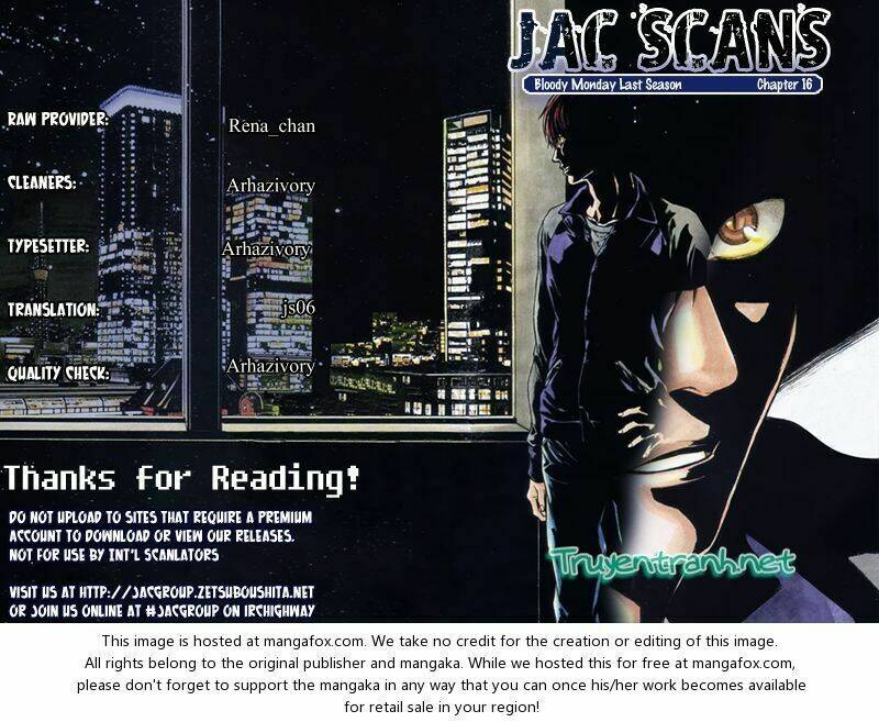 bloody monday iii - last season chapter 16 19