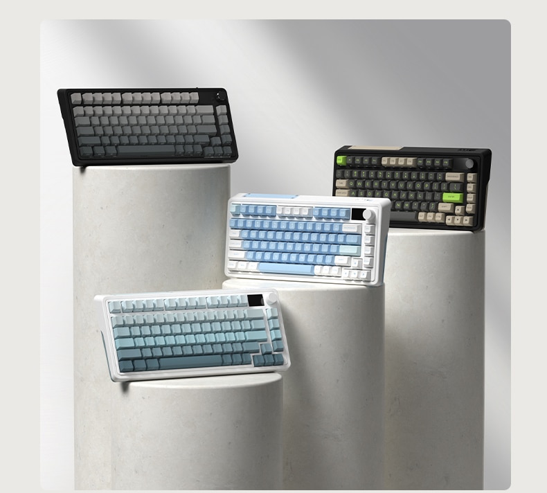Bàn phím cơ FL-Esports CMK75SAM Lake Placid Blue/Desert Grey