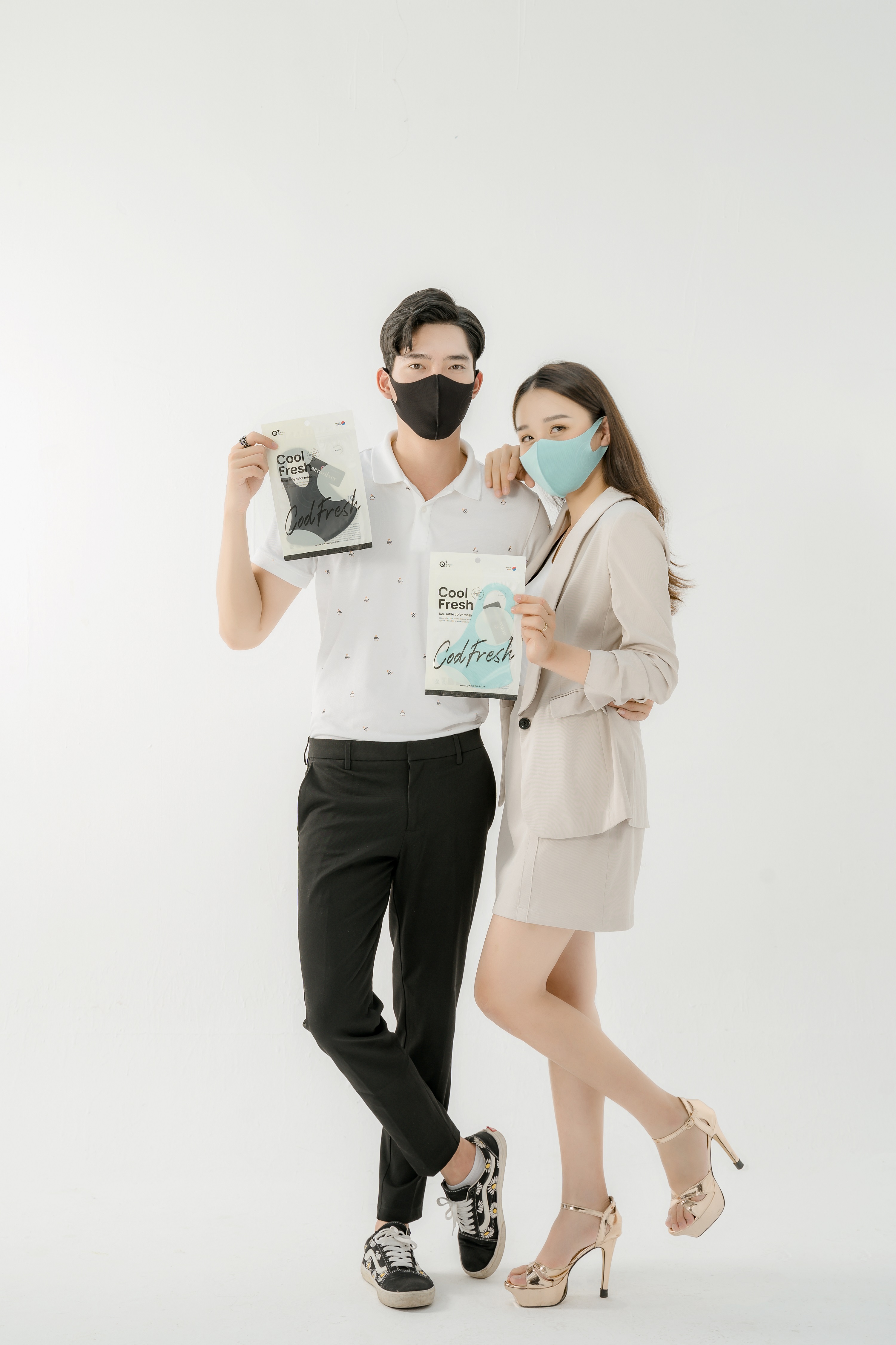 Khẩu trang Cool Fresh Mask - Đa Sắc Màu Tái Sử Dụng