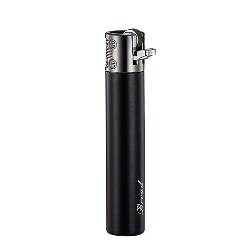 Bật Lửa Gas Đá Hình Trụ Broad BD326 - Xài Gas (Giao màu ngẫu nhiên)